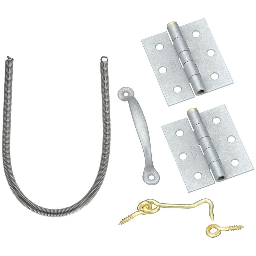 National Hardware N107-490 V90 Screen and Storm Door Set in Galvanized