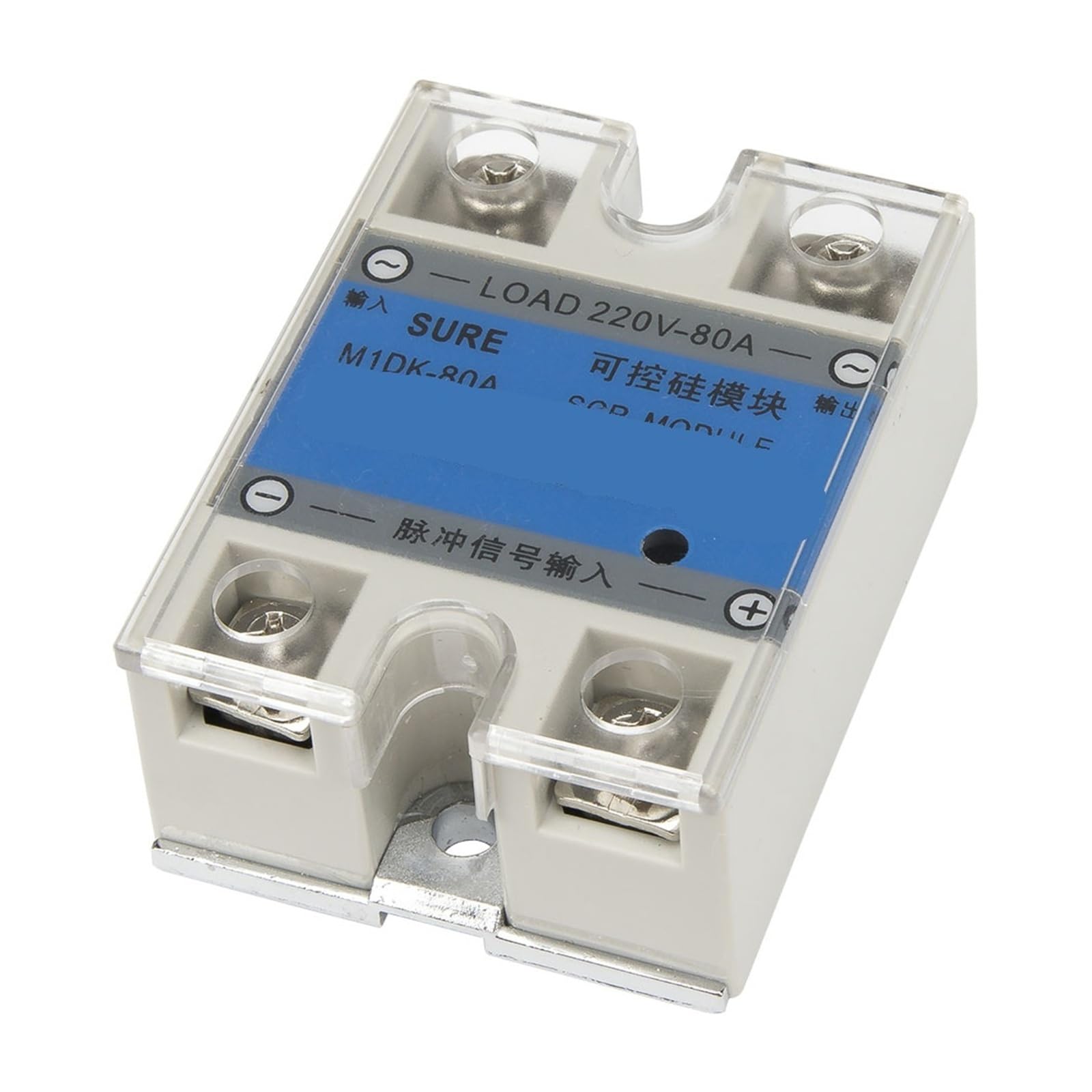 Regulador de voltaje de estado sólido M1DK-80A tiristor industrial SSR 80A 4
