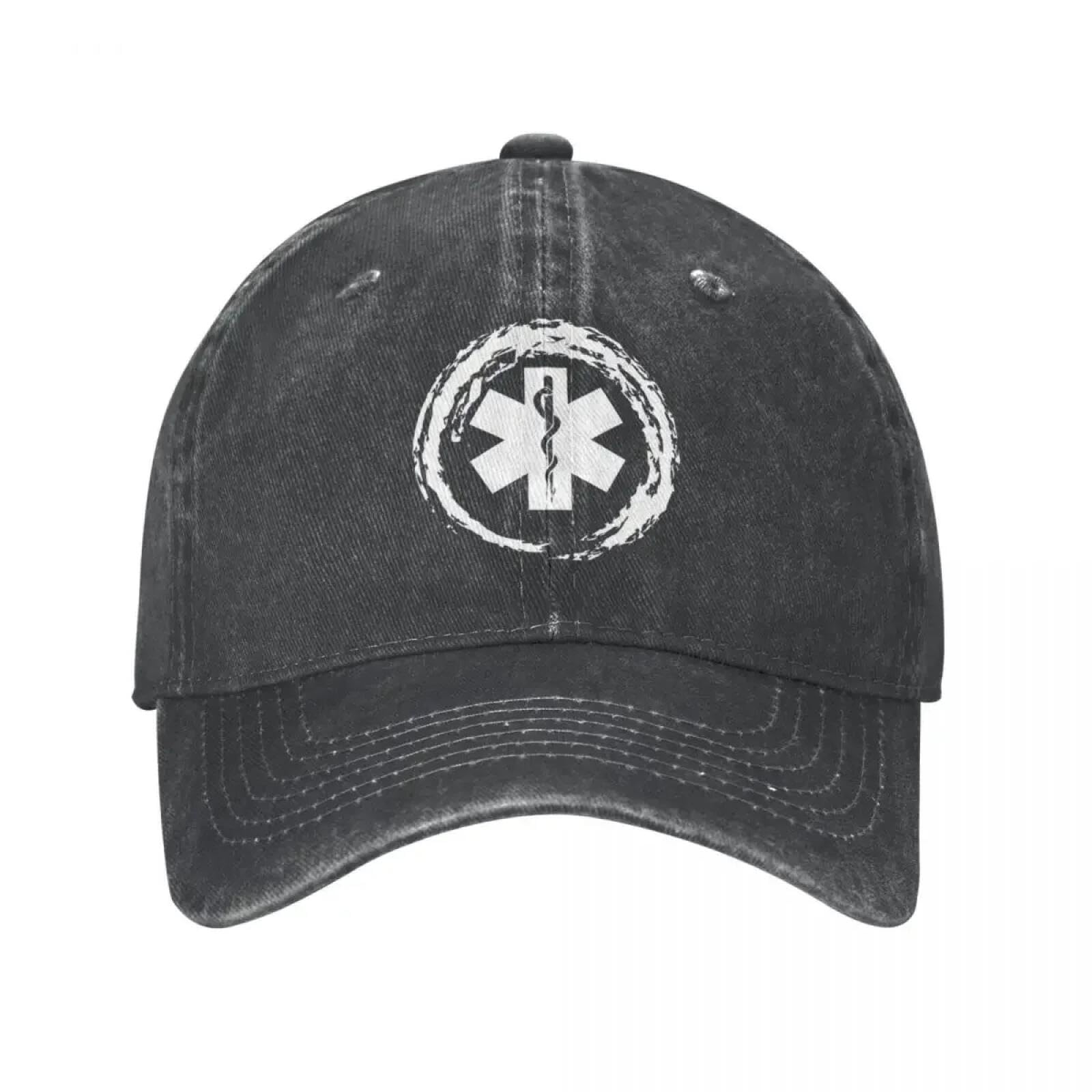 Casquette de baseball EMT Vintage avec finition coton détressé - 7