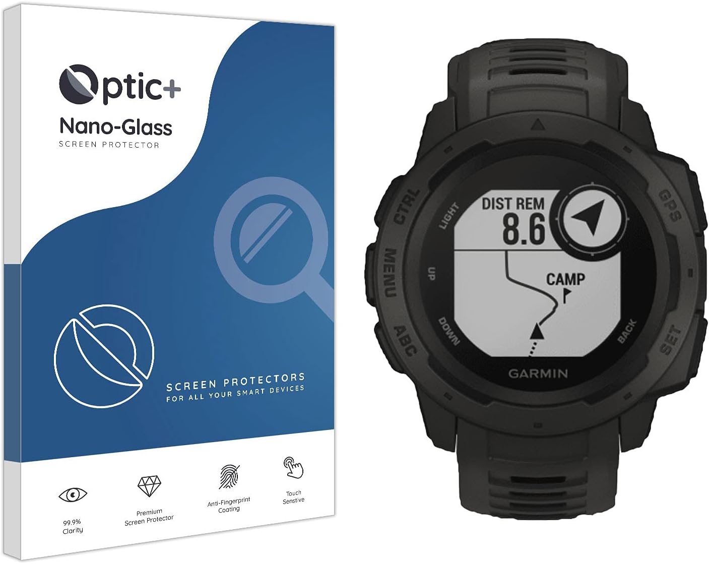 Nano Glass Screen Protector for Garmin Instinct