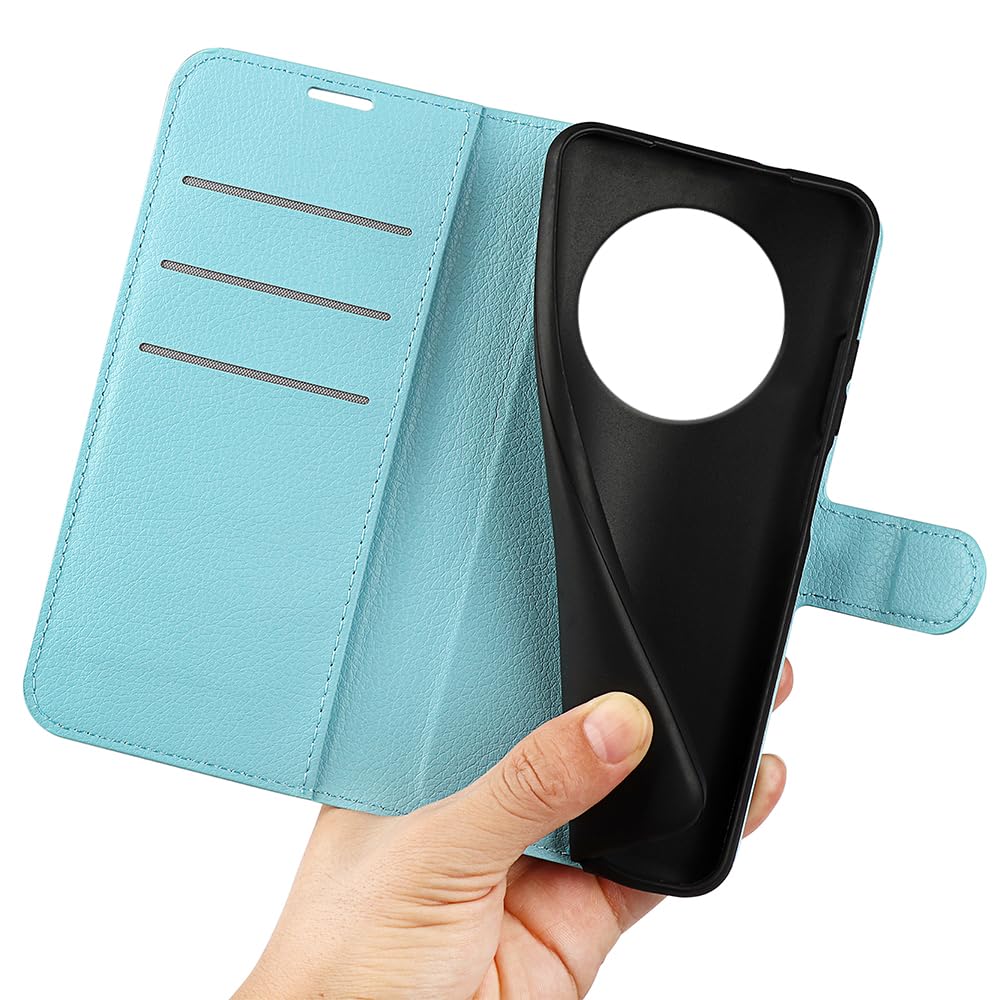 Funda Libro Para Realme 14 Pro Plus - Cuero Sintético, Con Ranuras Para Tarjetas, Soporte Y Cierre Magnético - Diseño Mandala Verde