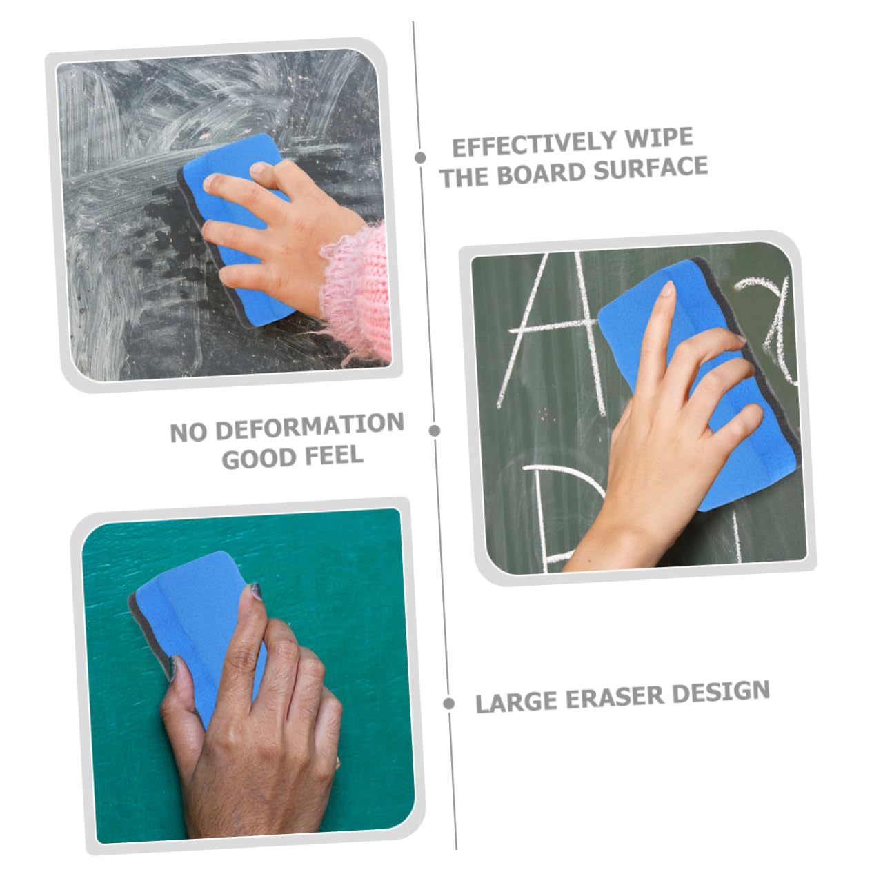 NUOBESTY 72stücke Whiteboard Radierer Filz Classroom Board Wischer Für Trockene Marker Für Schule Büro Und Präsentationen Langlebig Und Schonend Zu Oberflächen