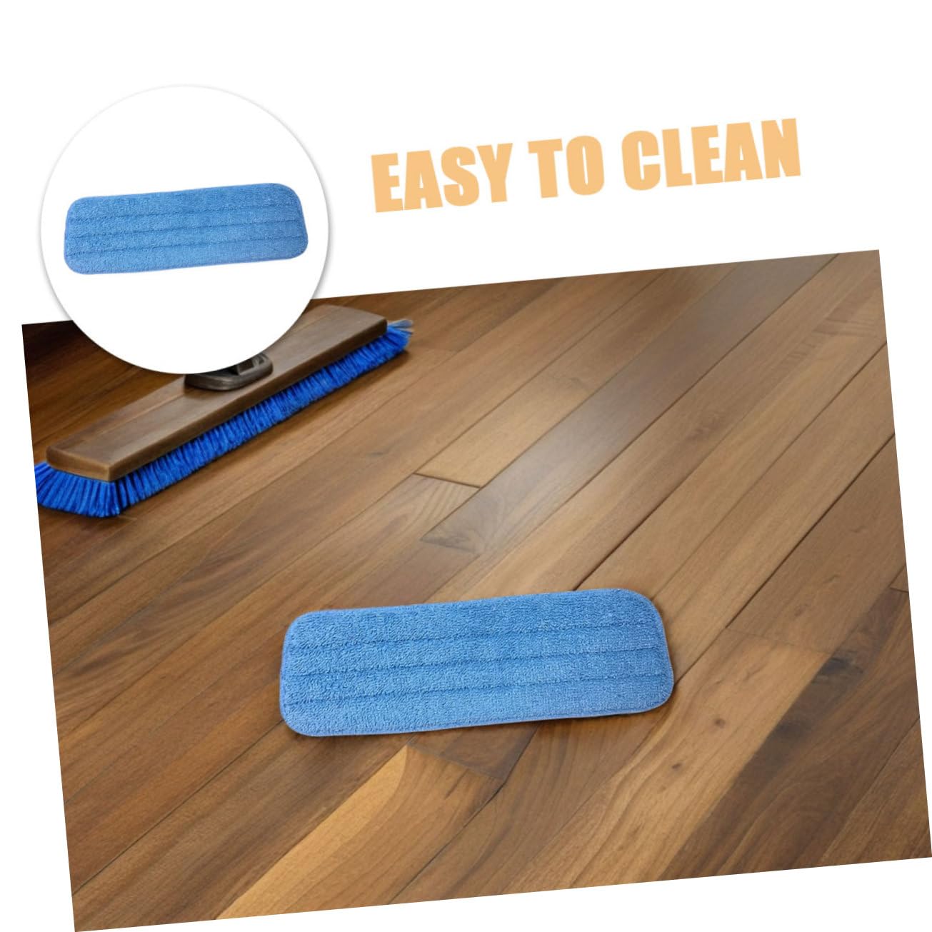 Baluue 10pezzi Panni Riutilizzabili in Microfibra Lavabili Per Pulizia Di Pavimenti Superfici Dure Ricariche Per Testine Di Mop Spray