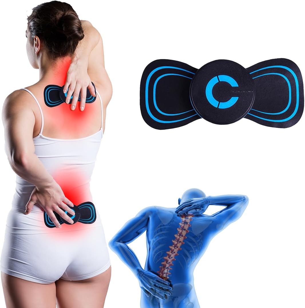 HANNEA® Electric Massager for Shoulder 2Pcs Neck Massager Sticker Intelligent Electric Cervical Massager for Whole Body Cervical Massage Patch for Men Women Shoulder Neck (B0BWLY4G33) Amazon Price History, Amazon Price Tracker