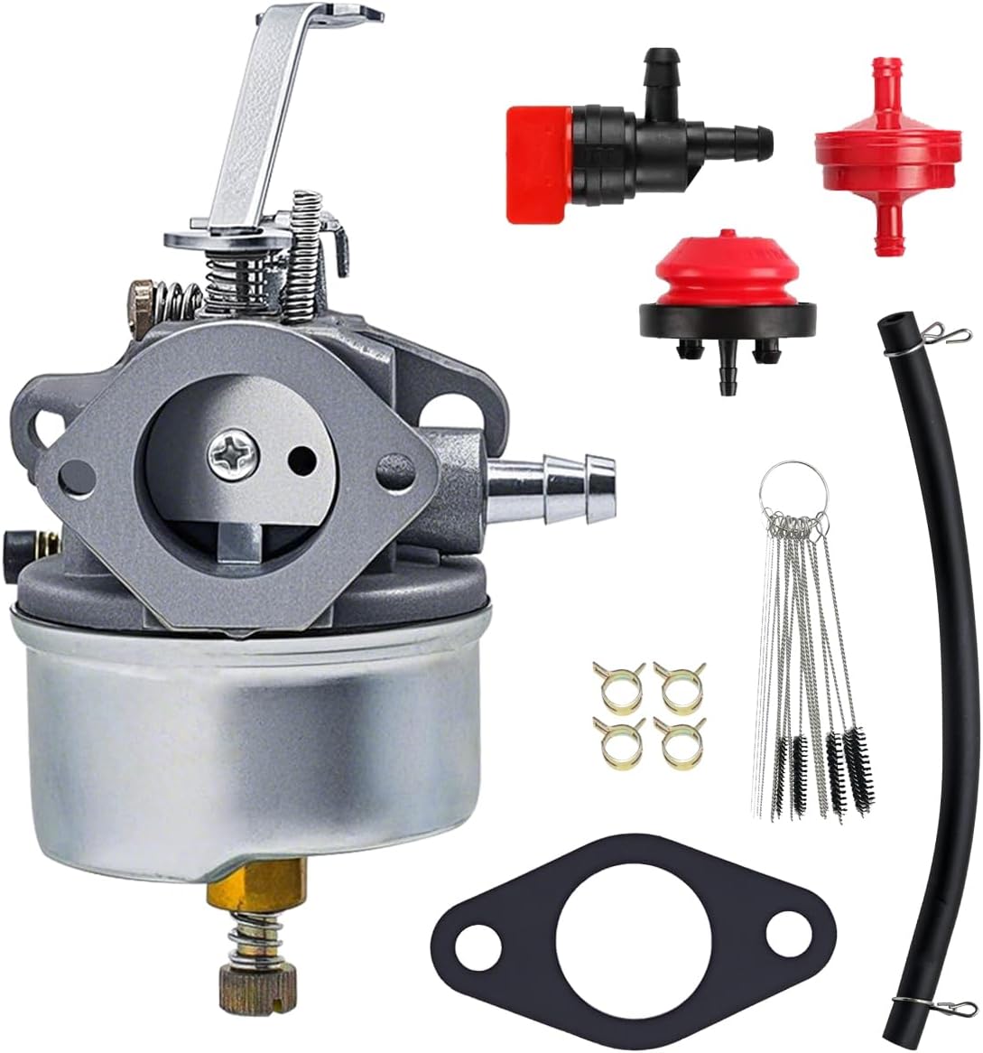 632272 Carburetor for Tecumseh Troy Bilt Horse Tillers H30 H50 H60 HH60 5HP 6HP 4 Cycle Snowblower Sears Engine 631828 632230 632631 631067 632235 631867 632019A 632019