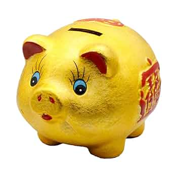 キャスパー　ピッグ貯金箱(蓄光タイプ) キャスパー ピッグ貯金箱(蓄光タイプ) Amazon.co.jp: VICASKY