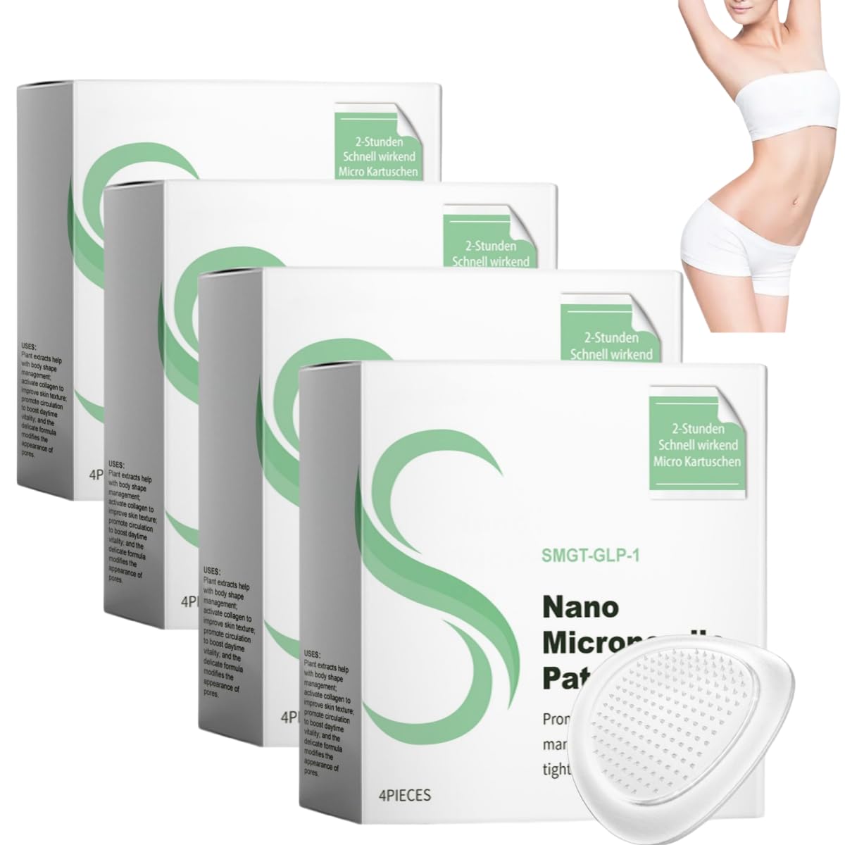 smgt glp 1 nano microneedle patch reviews 𝐎𝐲𝐢𝐤𝐞𝐲 SMGT-GLP-1 Nano Microneedle Patch, Nano Microneedle Patch,  Long-lasting SMGT-GLP-1 Microneedlepatch for Women and Men (16PC, 4pcs/box)  : Amazon.ae: Beauty