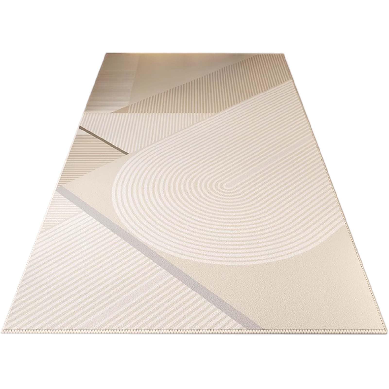 Tapis moderne et doux pour salon et chambre avec envers antidérapant
