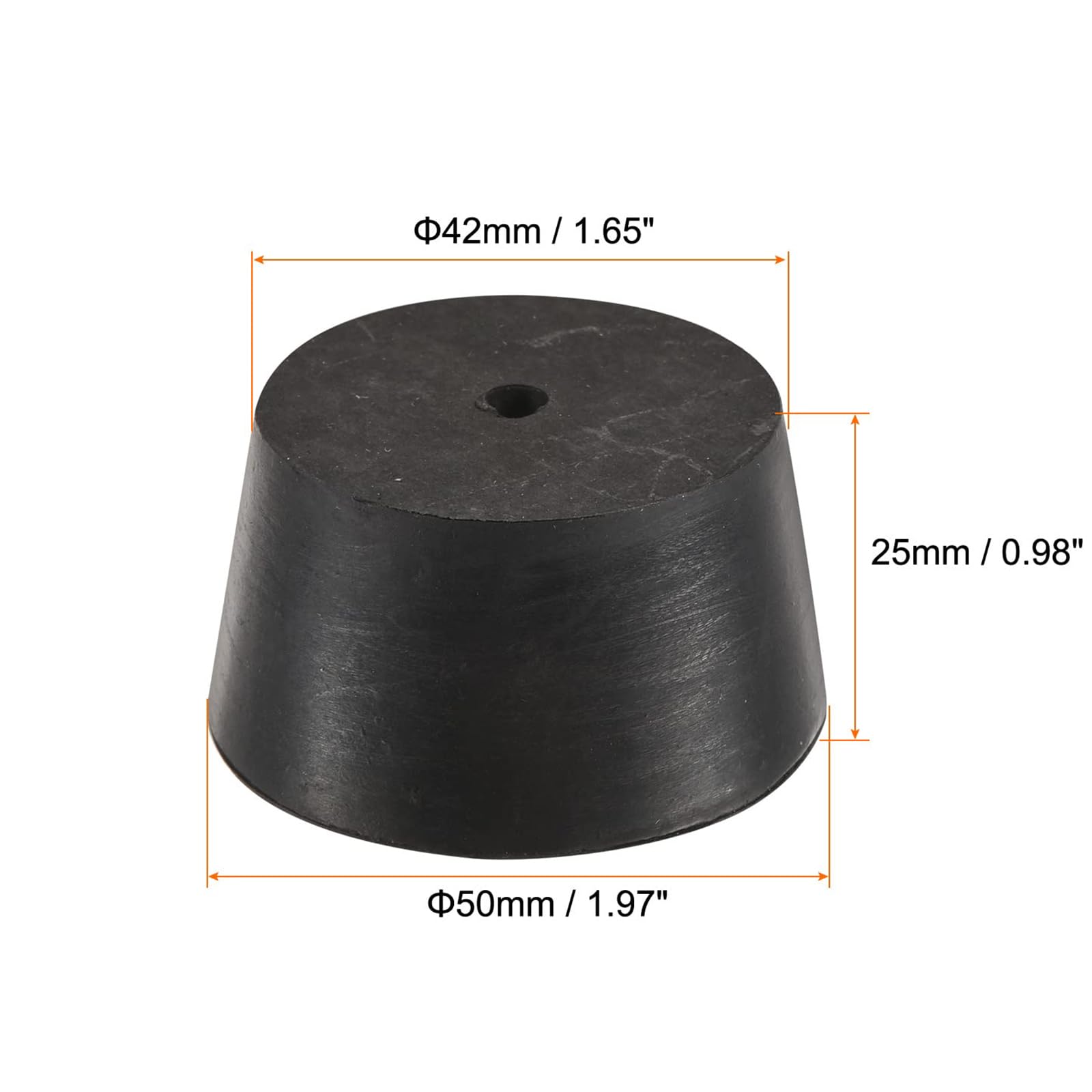 TOP-VIGOR 1Pc Rubber Tapered Plug - Image 2