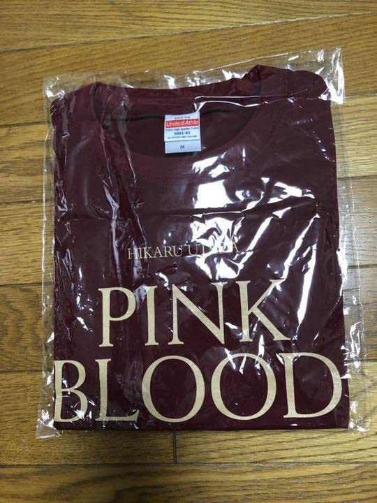 宇多田ヒカル　pink blood 非売品Tシャツ 宇多田ヒカル pink blood 非売品Tシャツ