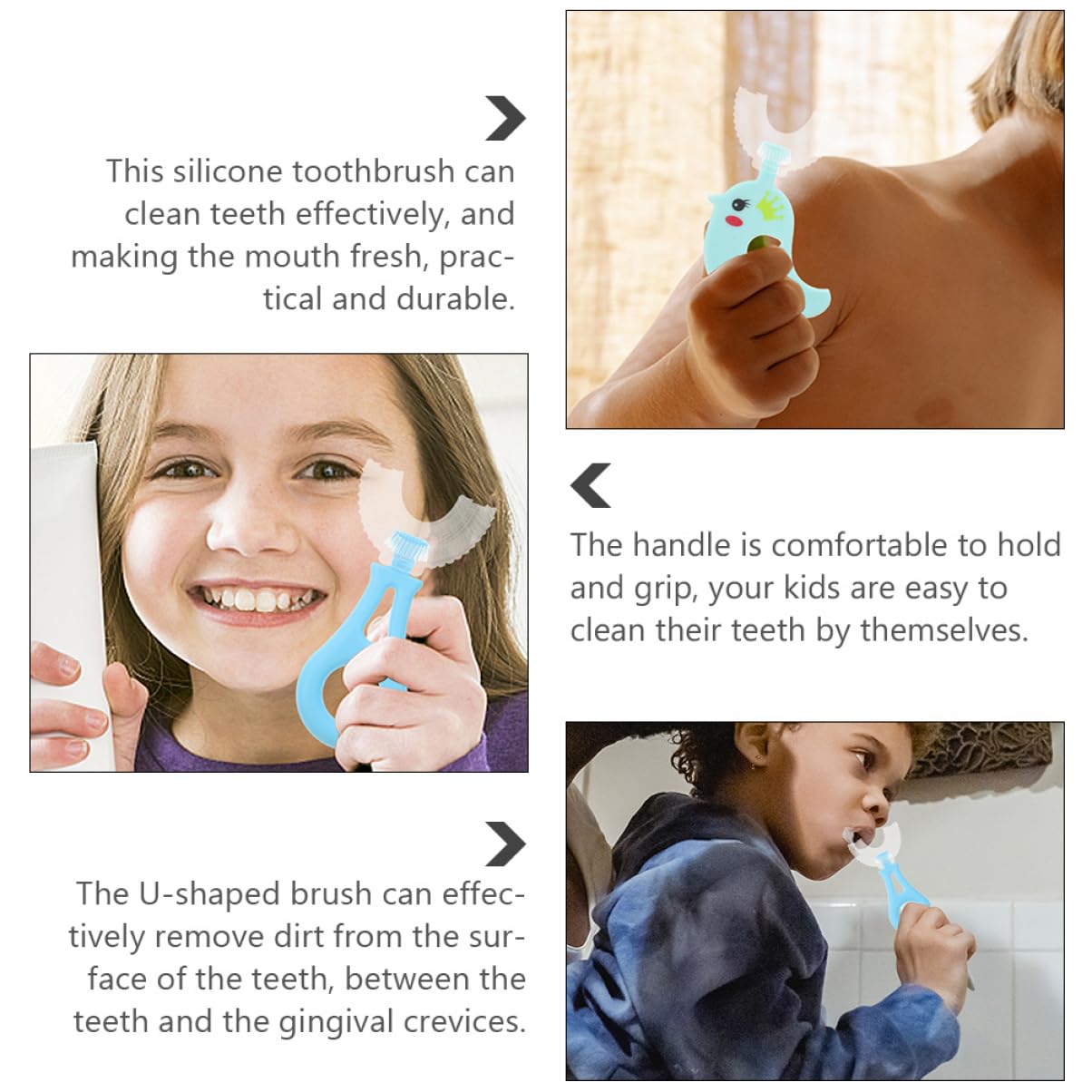 Healeved 2 Set Spazzolino Manuale Per Spazzolino Elettrico Per Dentifricio Per Strumento Per L'igiene Orale Pulisci Denti Per Blue 4 Pezzi * 2