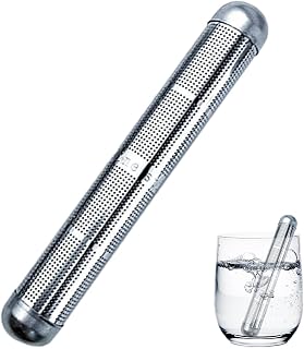 Barra De Agua Alcalina Portátil - Filtro De Hidrógeno Portátil De Acero Inoxidable | Barra De Aguas Ricas En Hidrógeno De Poros Finos, De Hidrógenos Alcalinizador De PH, Purificador De Agua