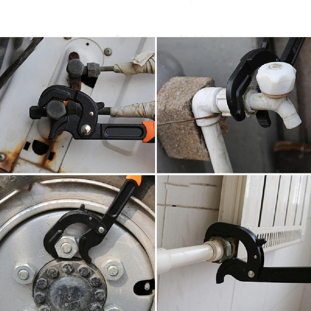 1 llave ajustable universal multifunción herramienta ajustable Alicates de agua grandes/pequeños (grande)