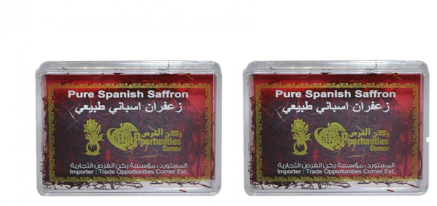 Spanish Saffron 2g – Premium Pure Threads | Authentic Spanish Saffron for Cooking, Desserts, Biryani & Tea (Pack of 2)