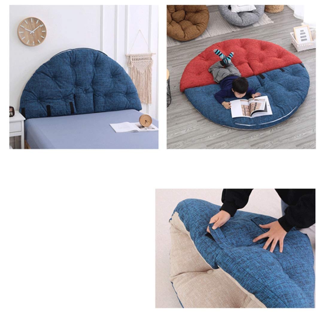 Amazon.co.jp: 座椅子 低反発クッション 無地 座布団 折り畳み 180*90