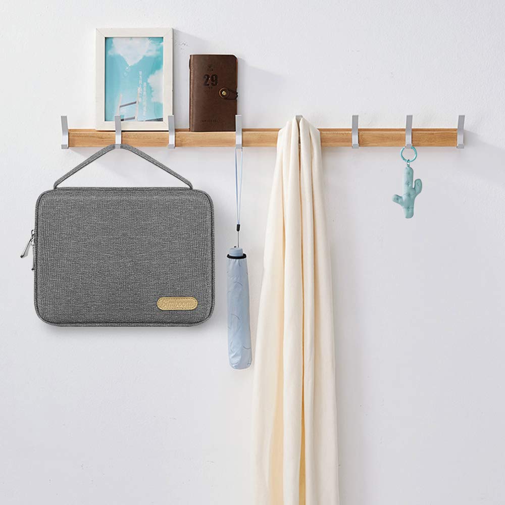 SIMBOOM Bolsa de Organizador de Correa de Reloj Expandible Resistente a Derrames Nylon Caja de Almacenamiento Gris