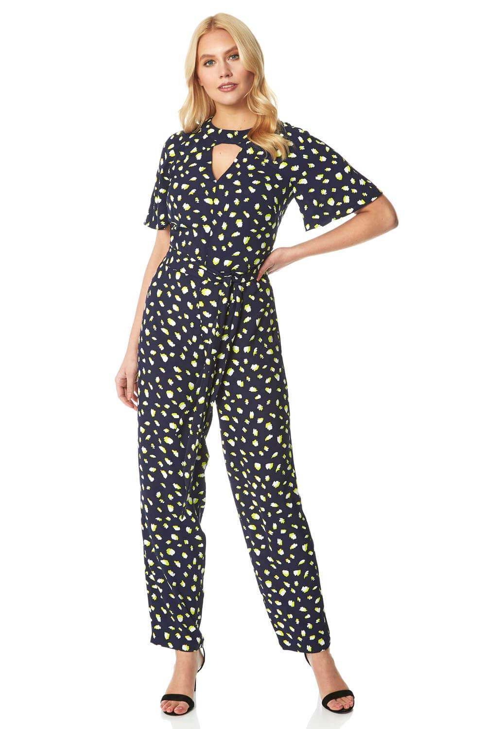 black check trousers