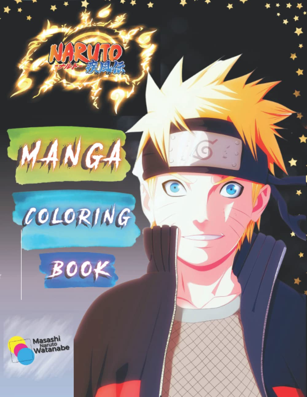 Buy Manga Coloring Book: Anime Coloring Book Narûto Shippûden for Kids