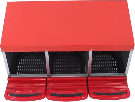 3 Compartment Chicken Nesting Boxes Metal Nest Box with Lid Cover Protect Eggs