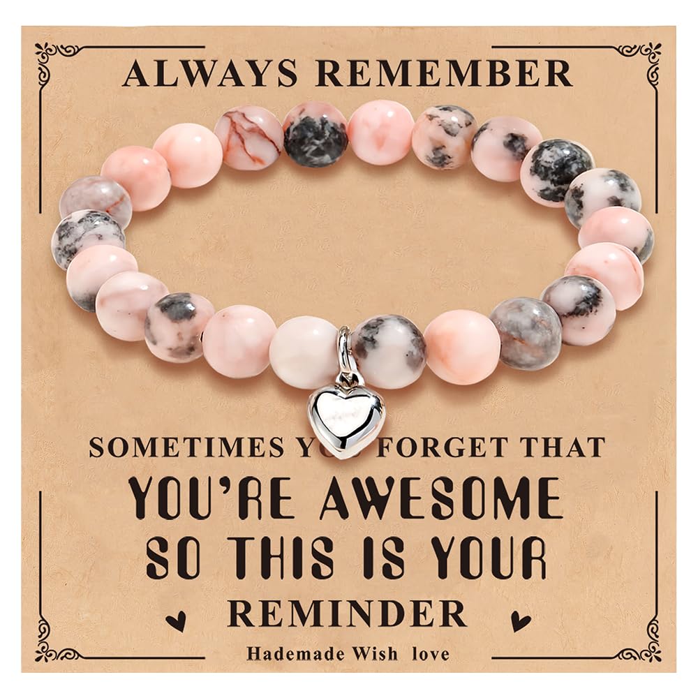 SimashtsNatural Stone Bracelets For Women Girlfriend, Unique Gifts for Women