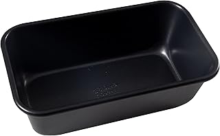 mastrad - Moule à cake - Revêtement 2 couches - sans PFAS et PTFE - 24 x 14 x 7 cm, Noir