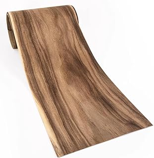 0.5mm Thick South American Black Walnut Solid Wood Veneer Sheet - Perfect for Woodworking, Wall Decoration, Skateboard Veneer, Audio Decoration - DIY Enthusiast and Professional Choice