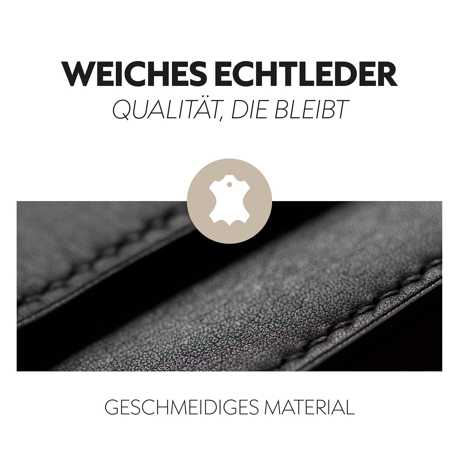 SUNRIDE Sicherheitszügel mit Magnet (NoPanic) für Pferde - Gummizügel - MagneticForce-Sicherheitssystem - mit Stegen - handgefertigt - Echtleder - schwarz (Full)