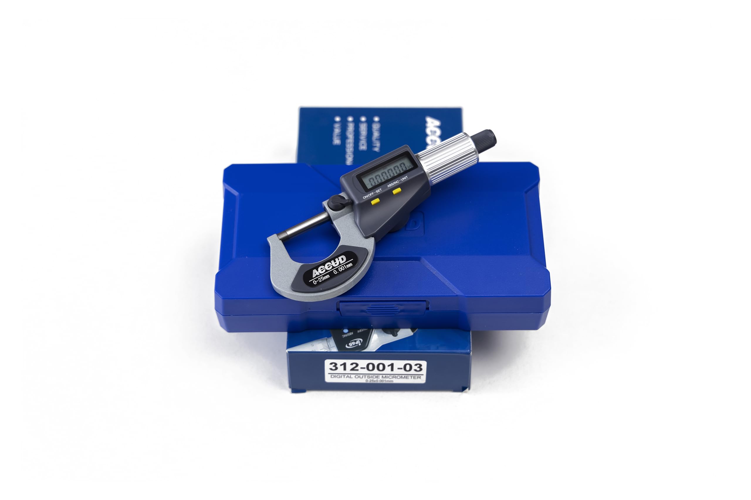 ACCUD Digital Outside Micrometer 0-1