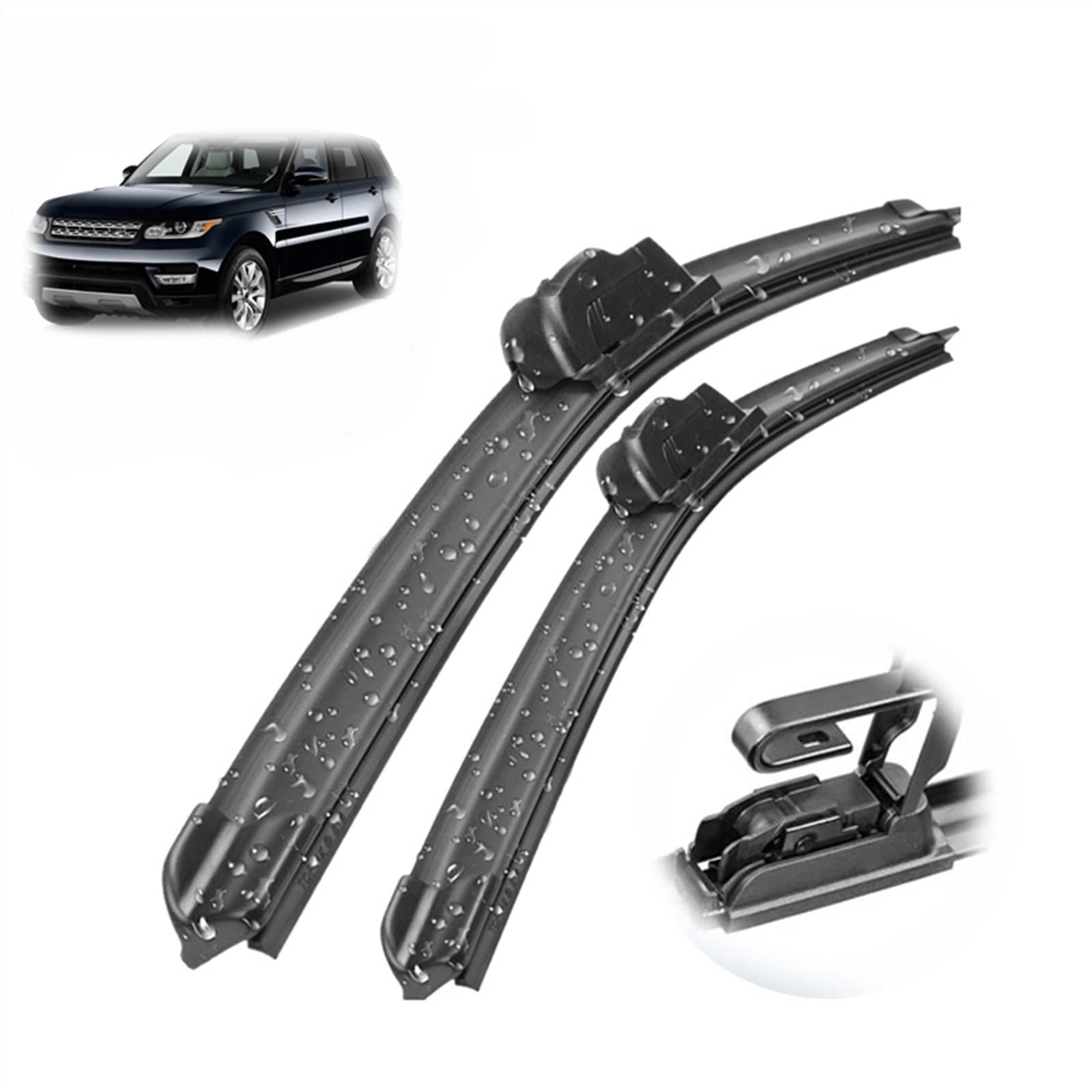 Balais d'essuie-glace avant 24"/20" pour Range Rover Sport 2013-2015