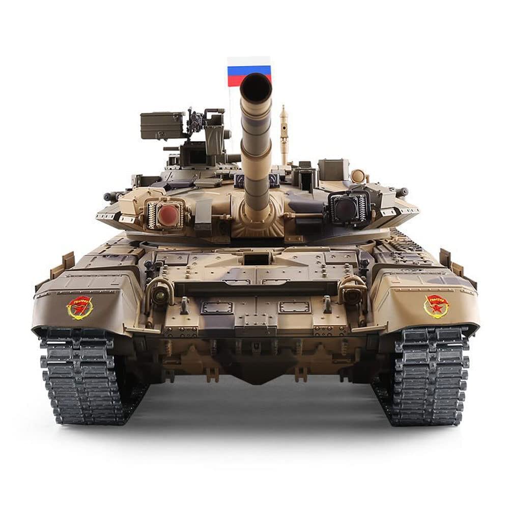 Buy Remote Control Tank 1/16 Metal Remote Control Main Battle Tank Crawler Type T90 Army Tank 2