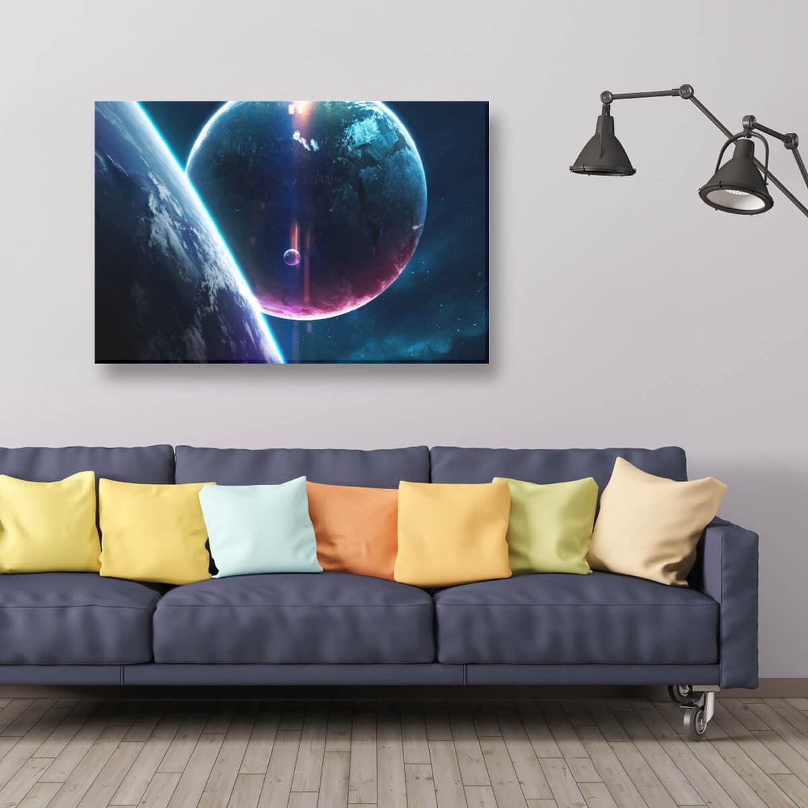 Amazon.co.jp: 宇宙惑星探査宇宙アートポスター6 ホーム装飾