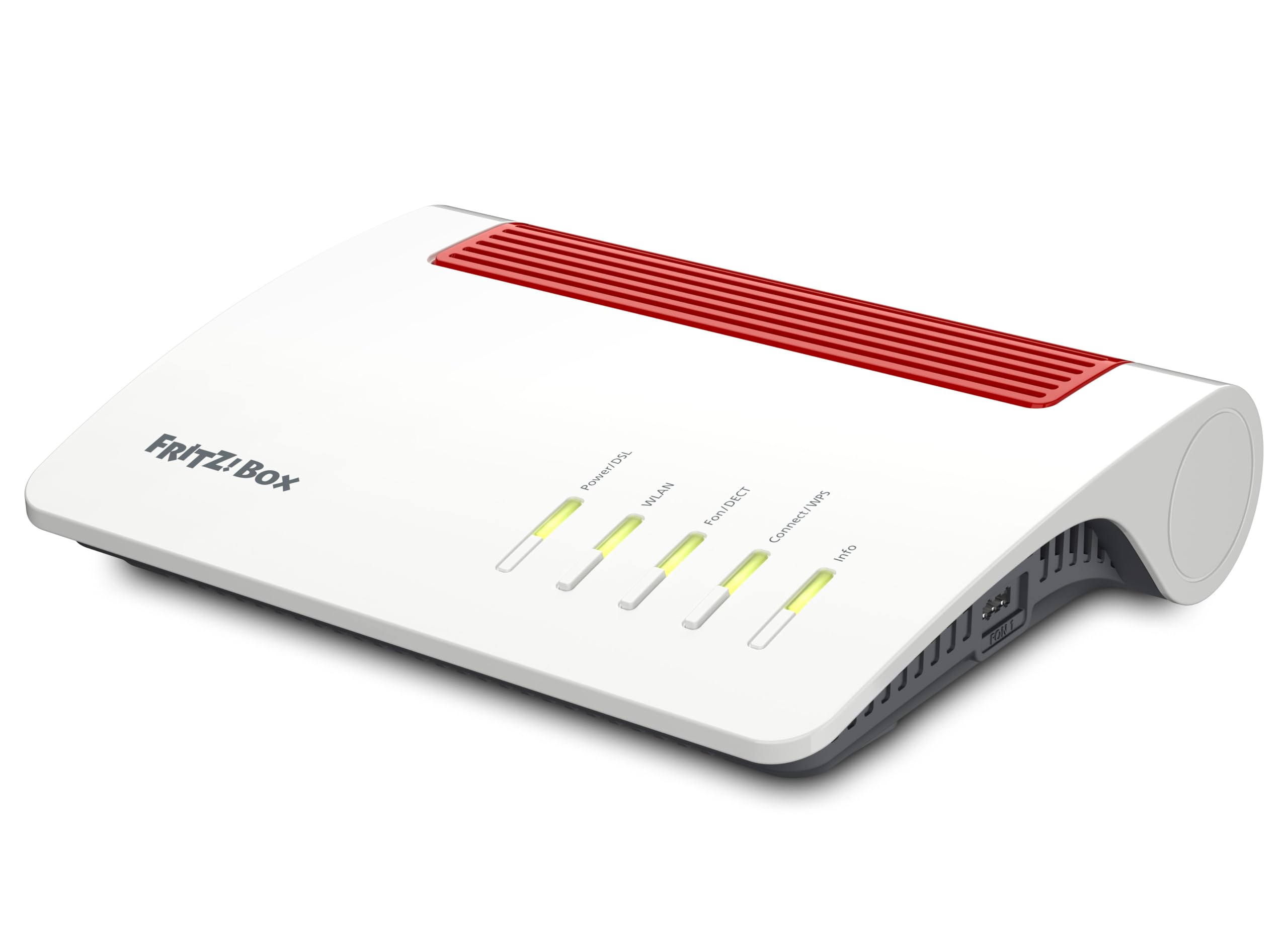 FRITZ!Box 7590 AX Exclusive Edition (Wi-Fi 6 Router 2.400 Mbit/s (5 GHz) e 1.200 Mbit/s (2.4 GHz), con chiavetta USB SanDisk, Mesh Wi-Fi, base DECT) | Wi-Fi dual-band (2,4+5 GHz) stabile per tanti dispositivi, Wi-Fi Mesh smart, incl. chiavetta USB SanDisk