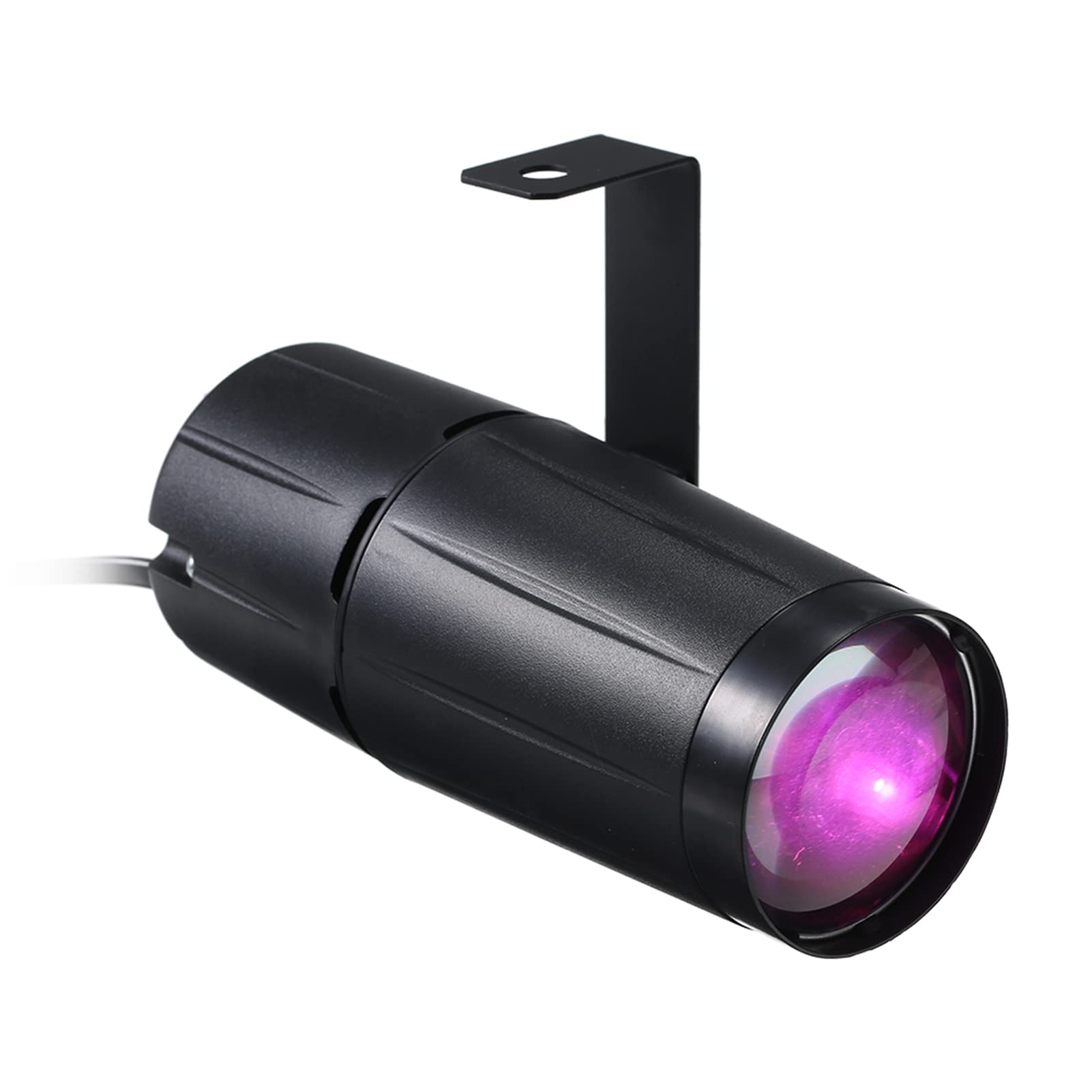 Lixada Pink Pinspot Led Dj Effect Light, Party Club Bar Stage Lamp, Ac90-240V 10 Watt Led Mini Beam Spotlight Stage Light For Disco Ktv Bar Club Party Entertainment Dj