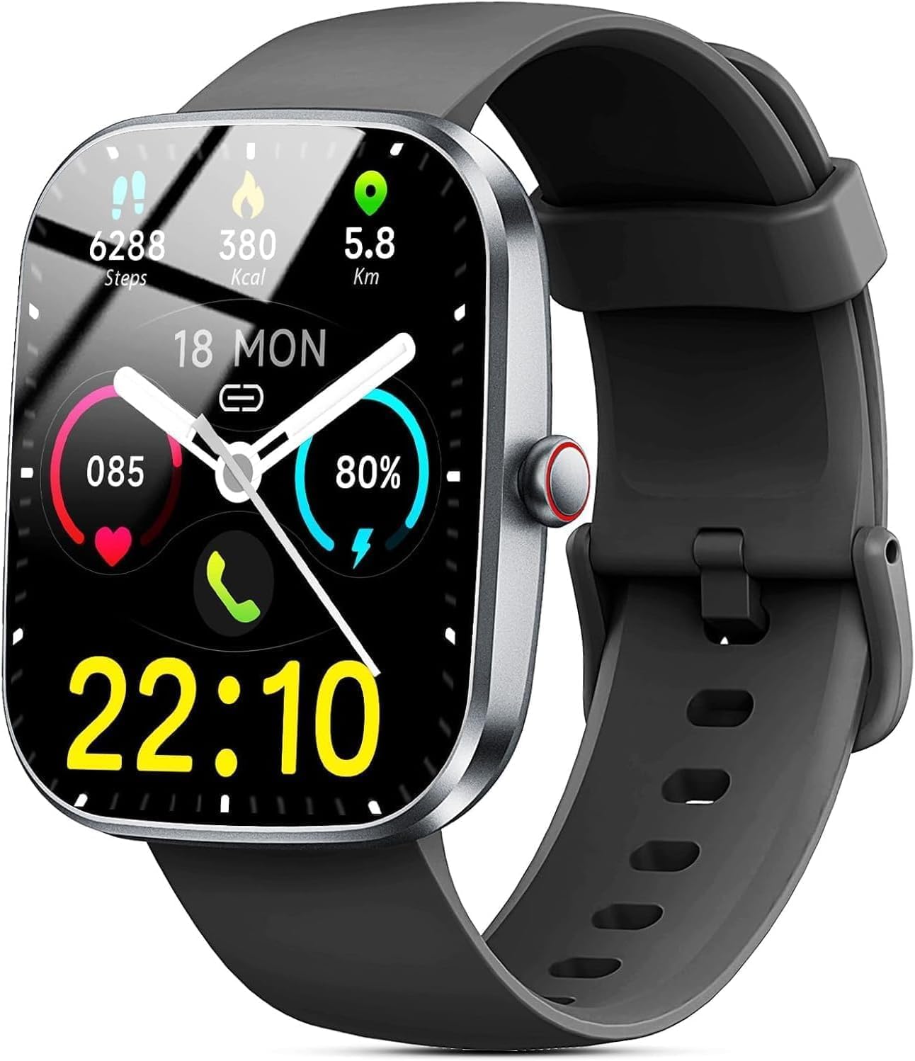 Smart Watch for Women Men(Answer/Make Call), 2026 New Fitness Watch with 120+ Sport Modes, 1.96" HD SmartWatch, Heart Rate/Sleep Monitor, IP68 Waterproof, Pedometer, Activity Tracker for Android iOS