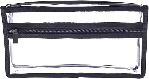 Miniatura 2 de Bolsa de maquillaje de PVC transparente Bolsa de actor transparente Bolsa organizadora de cosméticos grande Bolsa de kits de maquillaje Bolsa de