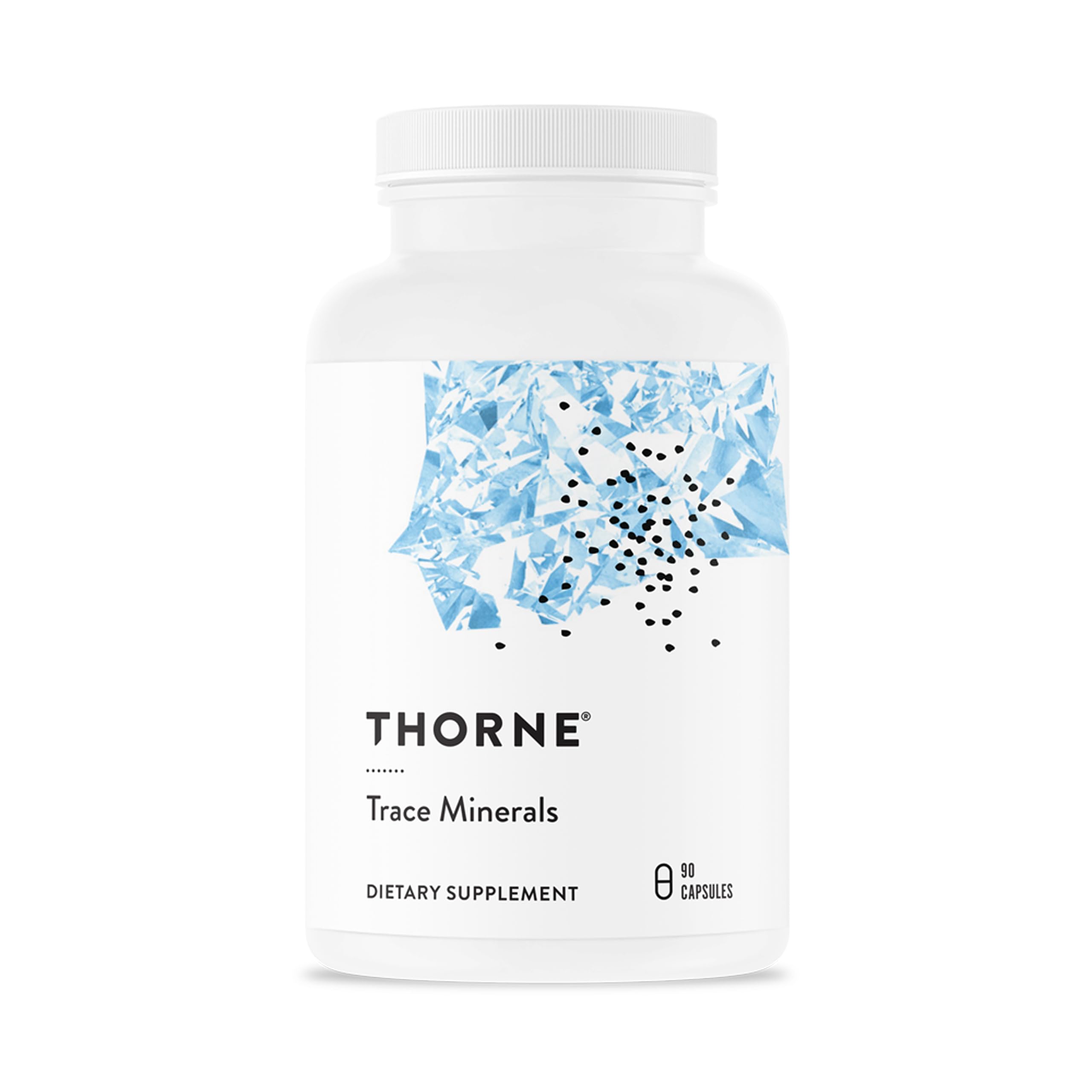 THORNE Trace Minerals - Dietary Supplement with Zinc, Boron & Selenium - Chelated Forms - Comprehensive Formula - 90 Capsules