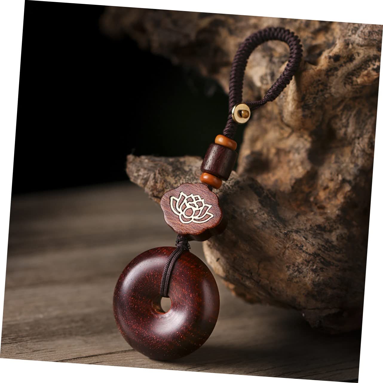 GALPADA 5stücke Vintage Holz Schlüsselanhänger Mit Pendant Handgefertigter Car Key Charm Für Auto Rucksack Und Geschenkideen