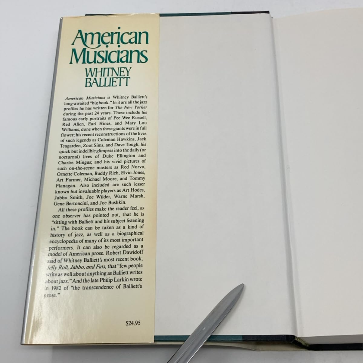 American Musicians: Fifty-Six Portraits in Jazz