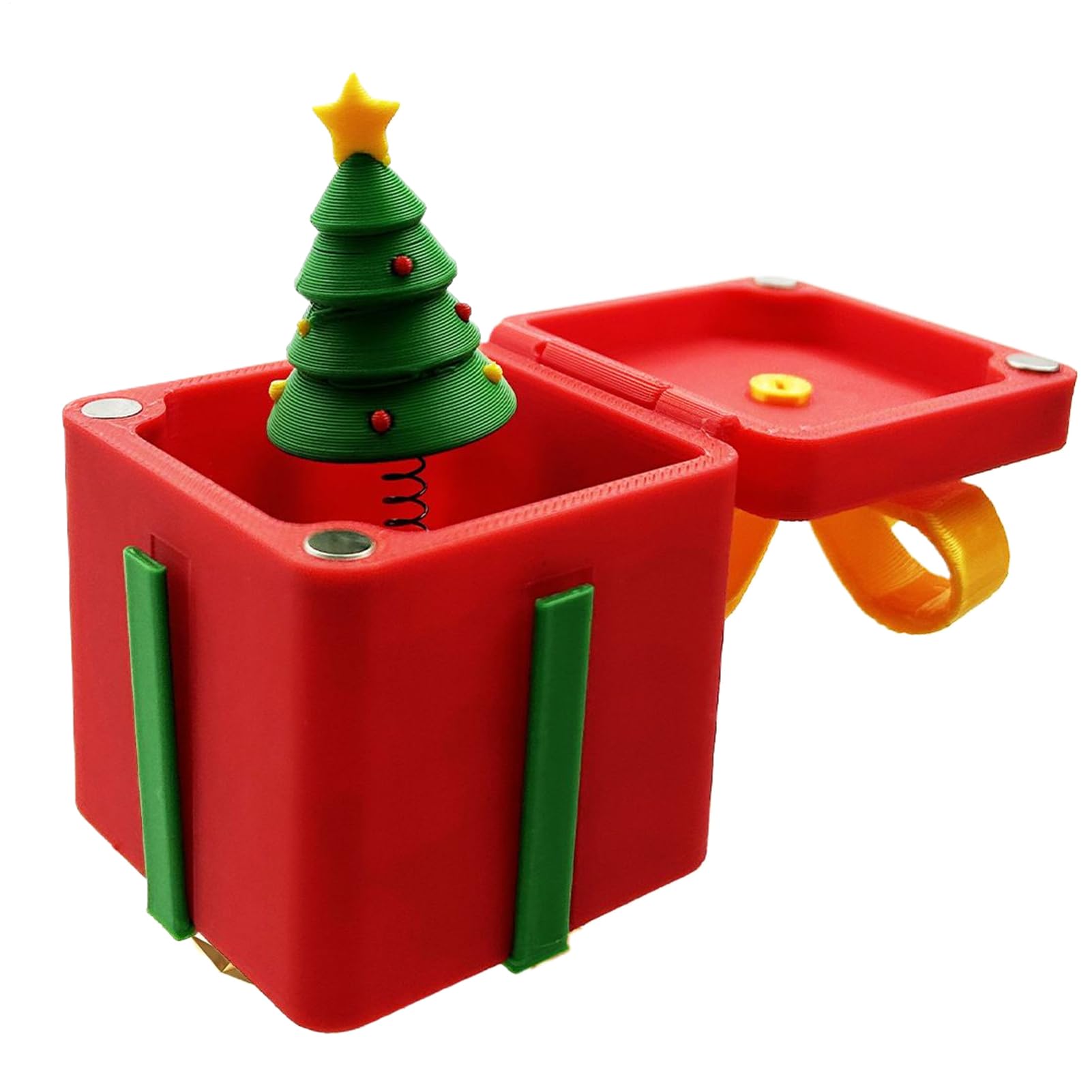 Boîte de blague de Noël pour décorer votre table de salon et amuser vos invités