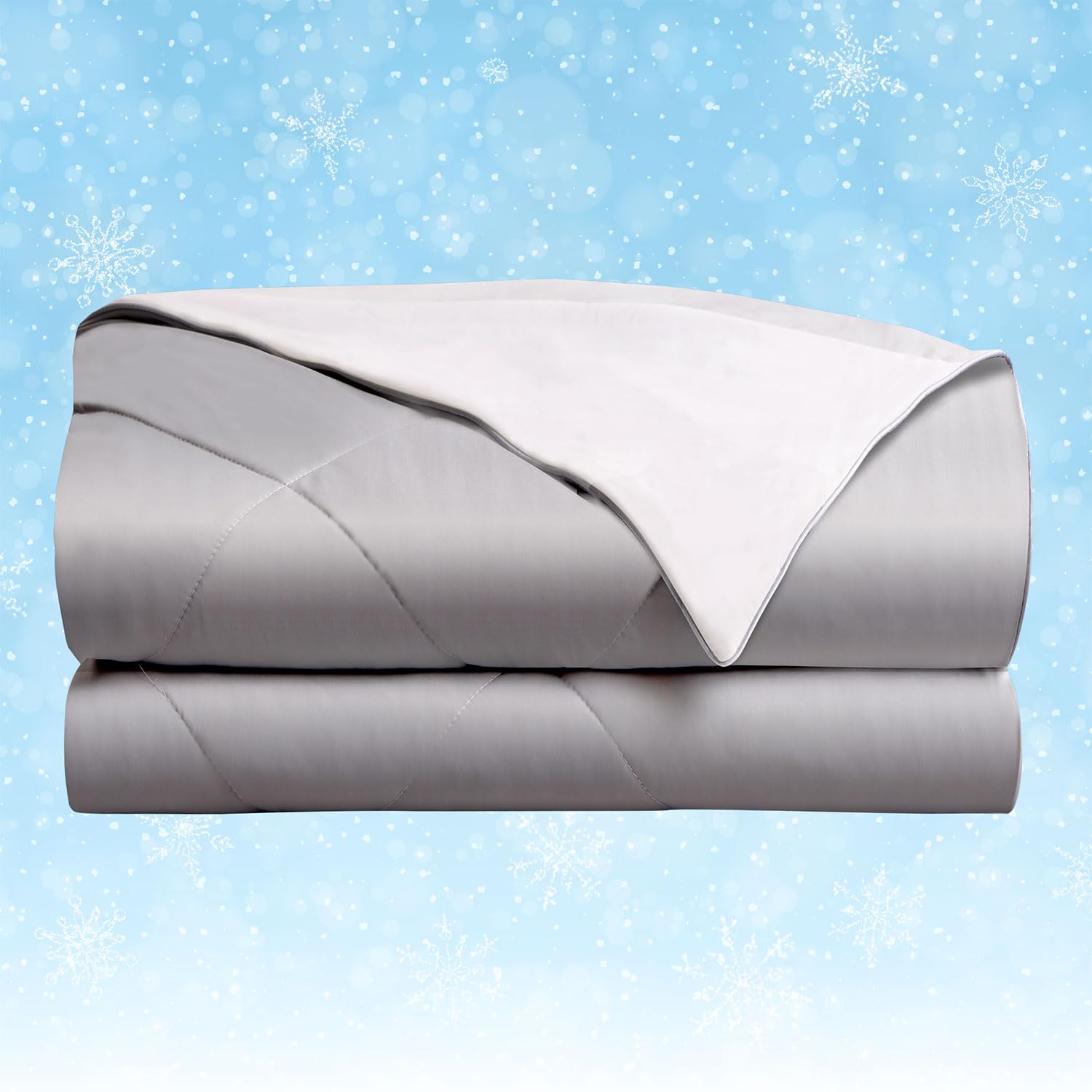 Stylinen Cooling Blanket King Size 90x108 - Q-Max 0.47 Cool Rating - Lightweight Blanket with Nano Technology for Temperature Regulation, Improved