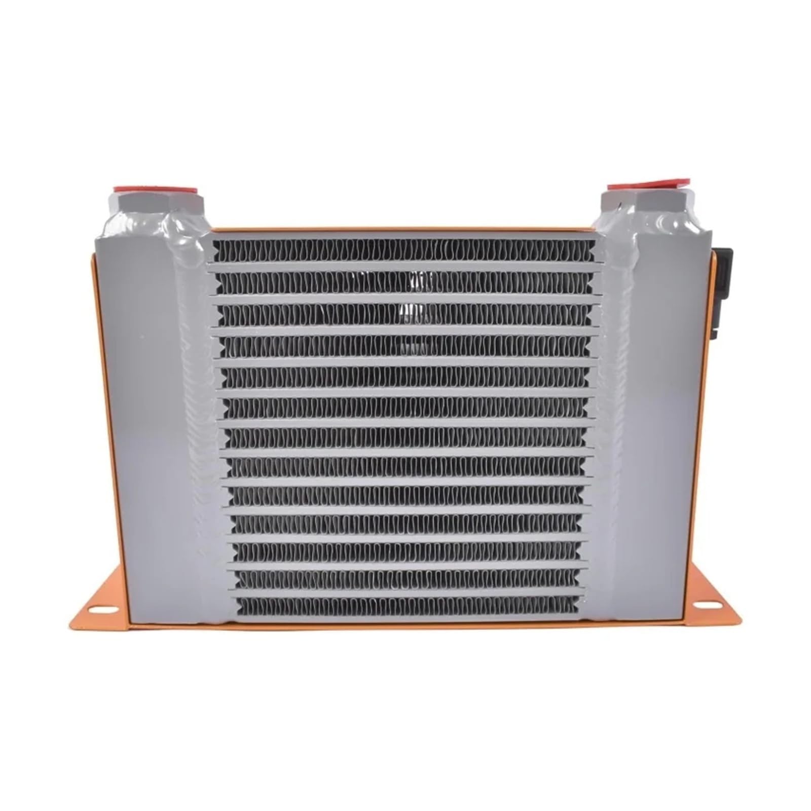 AH0608T-CA Radiatore olio aria idraulico Radiatore olio raffreddato ad aria 60L/min Scambiatore di calore Radiatore Ampia applicazione(12V)
