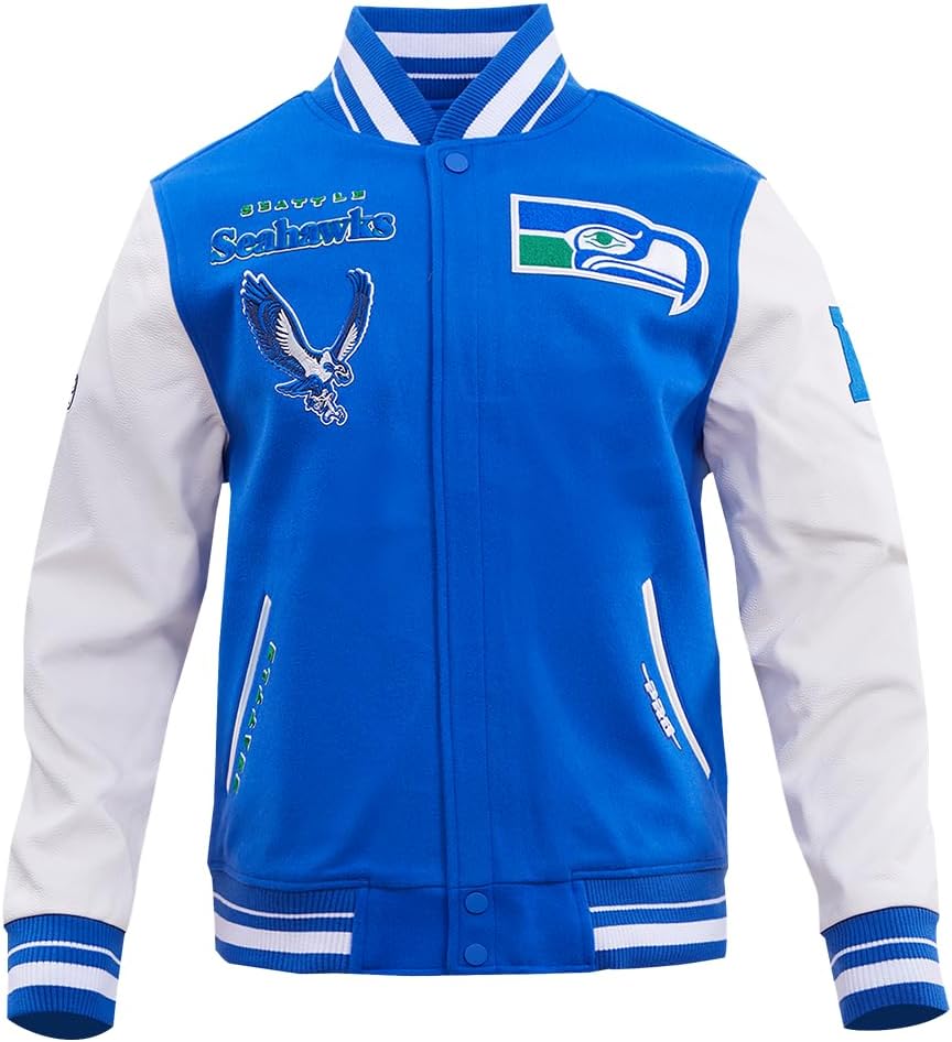 Pro Standard Mens NFL Retro Classics Varsity Jacket