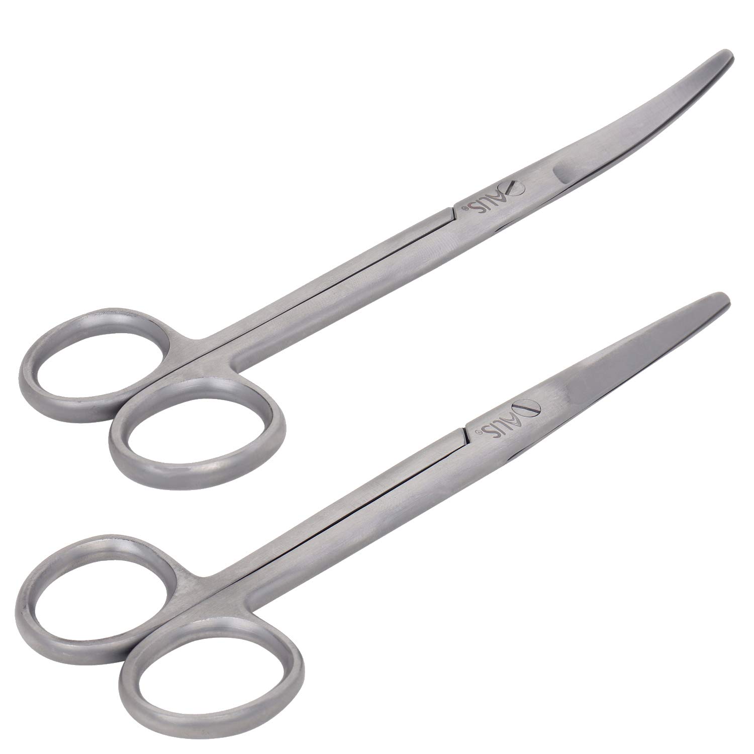 Alis Mayo Scissors 8.5 Inch/Mayo 21.59CM Stainless Steel 410 CE Quality Straight/Curved (BOTH PCS SET) (B08ZDDL6W6) Amazon Price History, Amazon Price Tracker