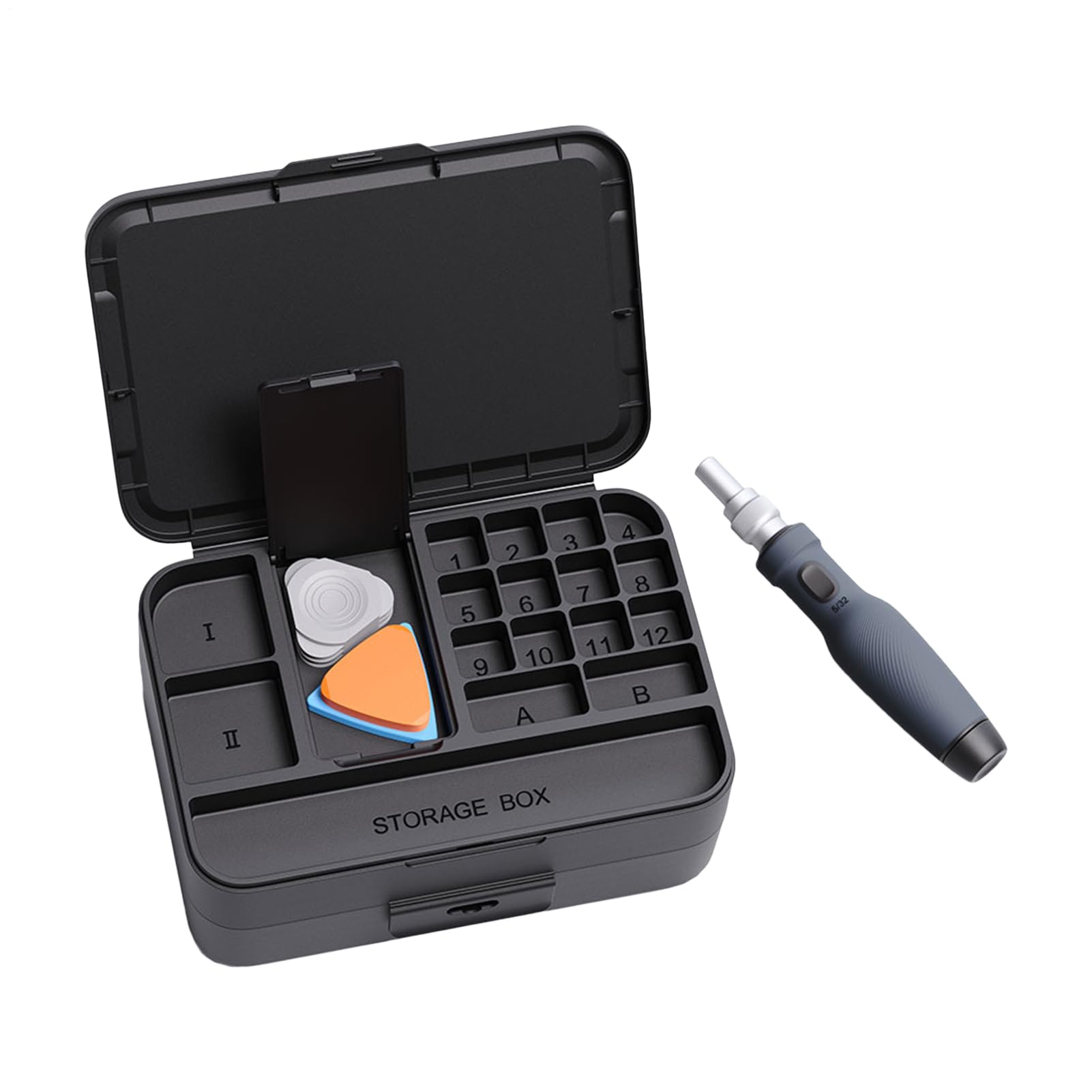 Präzisions-Schraubendreher-Set 132 in 1 Ergonomisch Ausziehbar für | Schraubendreher-Kit Werkzeug-Set Brille Reparatur-Kit Für Telefon Laptop Brille Kamera Mechanik Haus Auto Reisen Tägl