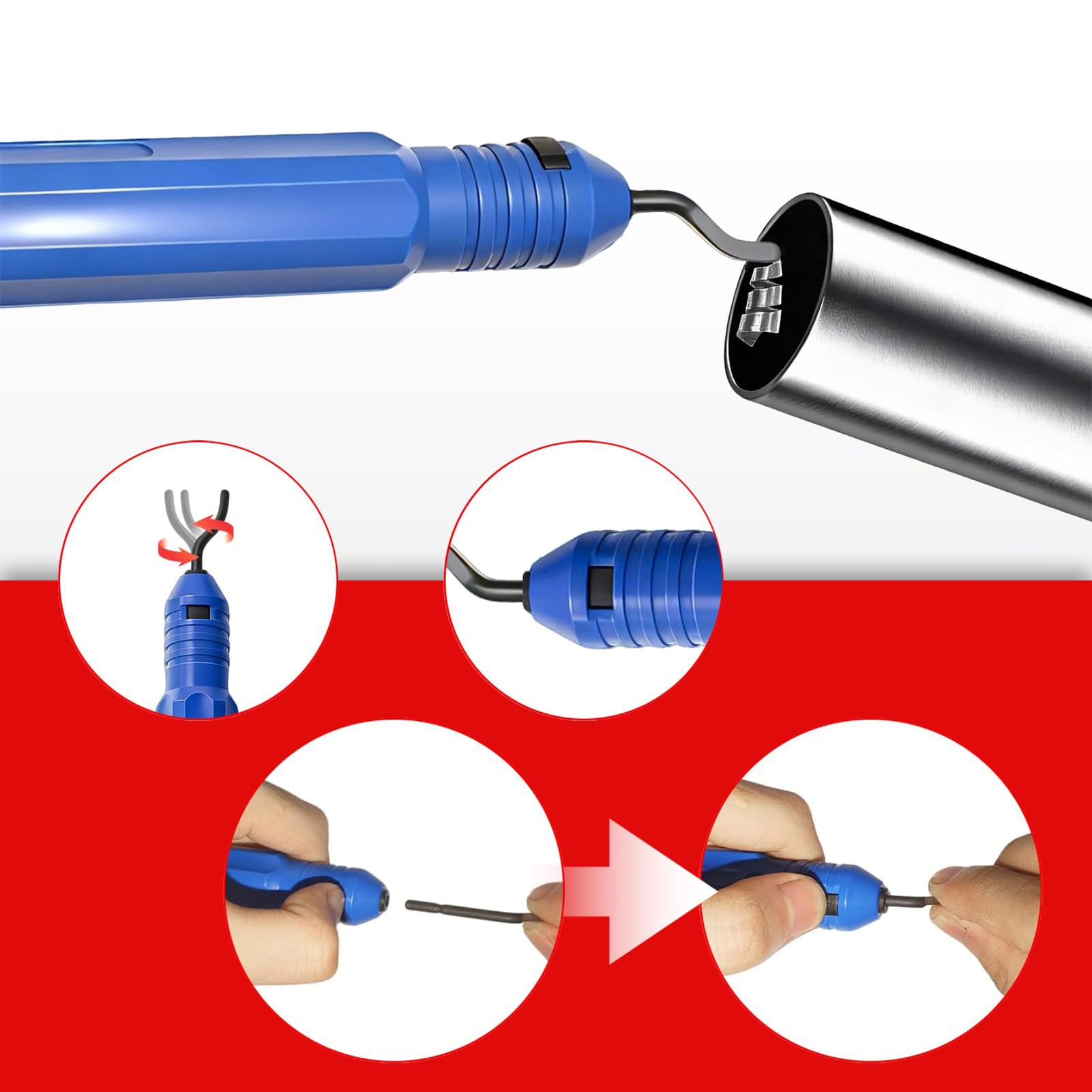 Coupe-tube | Coupe-tubes en cuivre 8-29 mm | Ensemble de coupe-tubes pour tubes en acier inoxydable et cuivre, plastique et aluminium avec