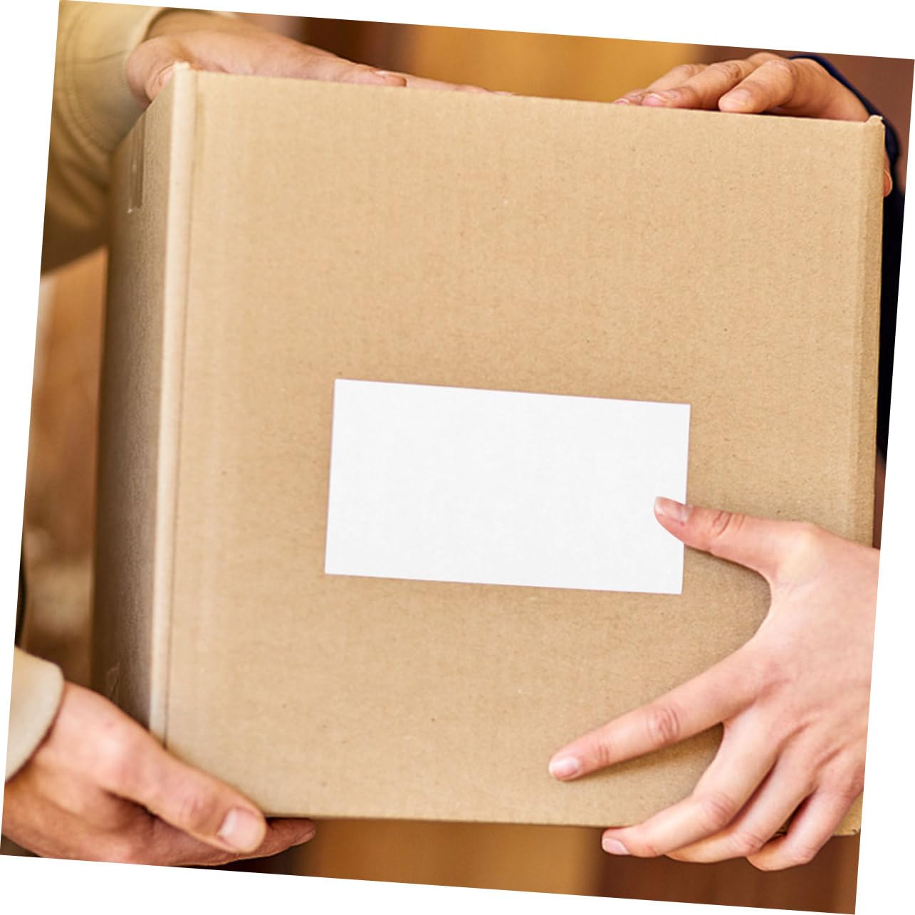 100 feuilles Papier Autocollant Imprimable Auto-adhésif pour Imprimantes Jet Encre et Laser Étiquettes Rectangulaires Polyvalentes pour Organisation Bureau et Maison