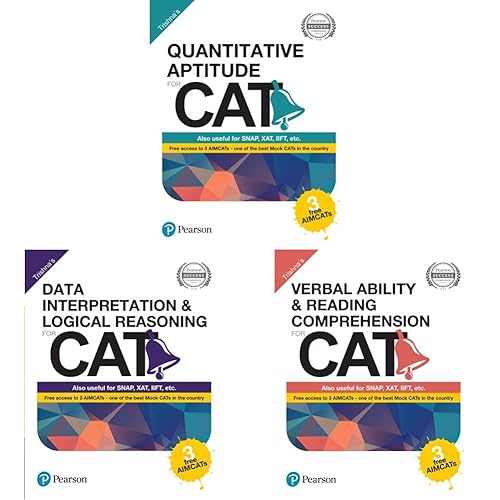 Verbal Ability, Quantitative Aptitude &amp; Data Interpretation for CAT Bundle