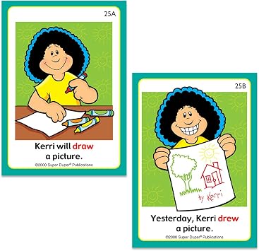 Super Duper Publications | Irregular Verbs Fun Deck Flash Cards | Educational Learning Resource for Children