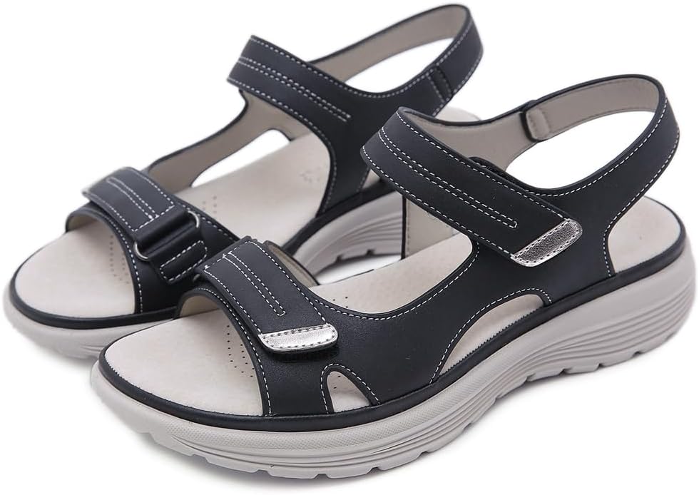 Women's Walking Sports Athletic Sandals Comfortable Outdoor Hiking Arch Support Slingback Casual Summer Beach Shoes