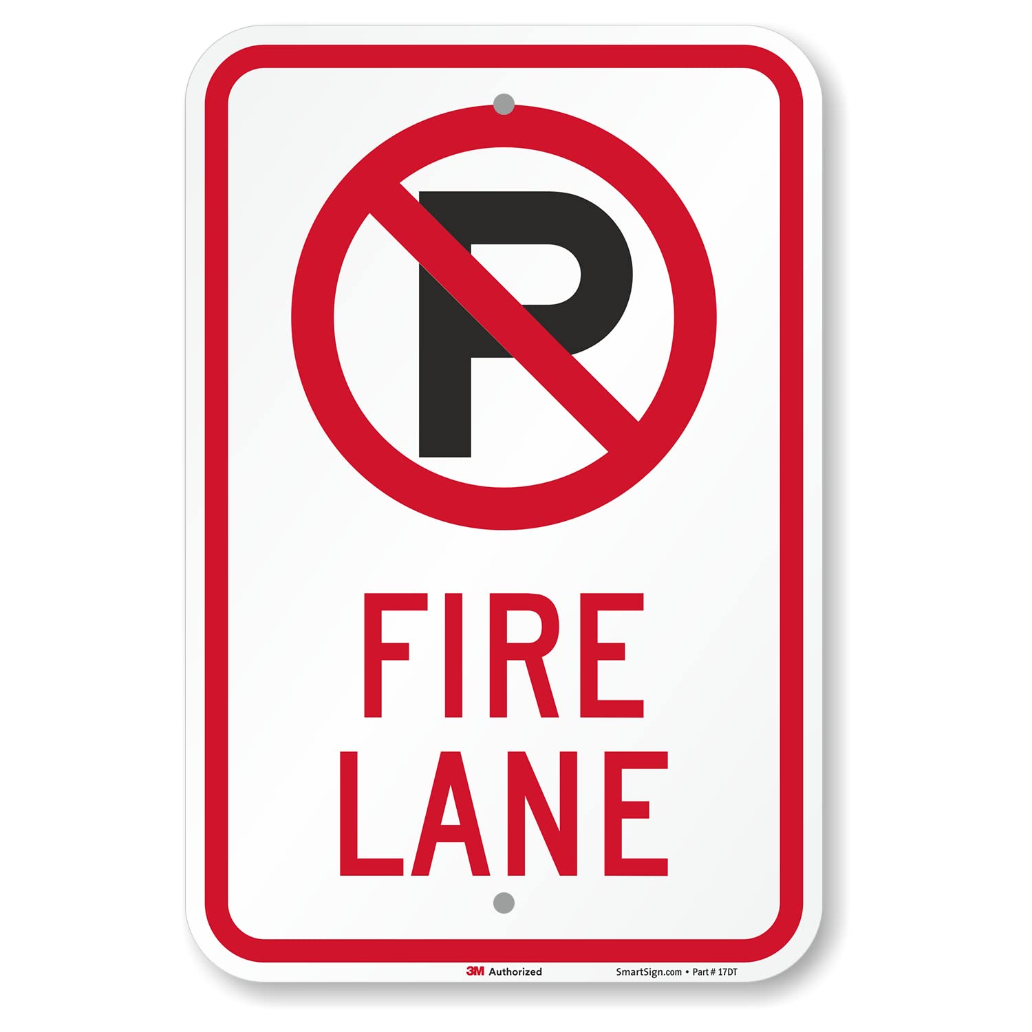 SmartSign 3M Engineer Grade Reflective Sign, Legend